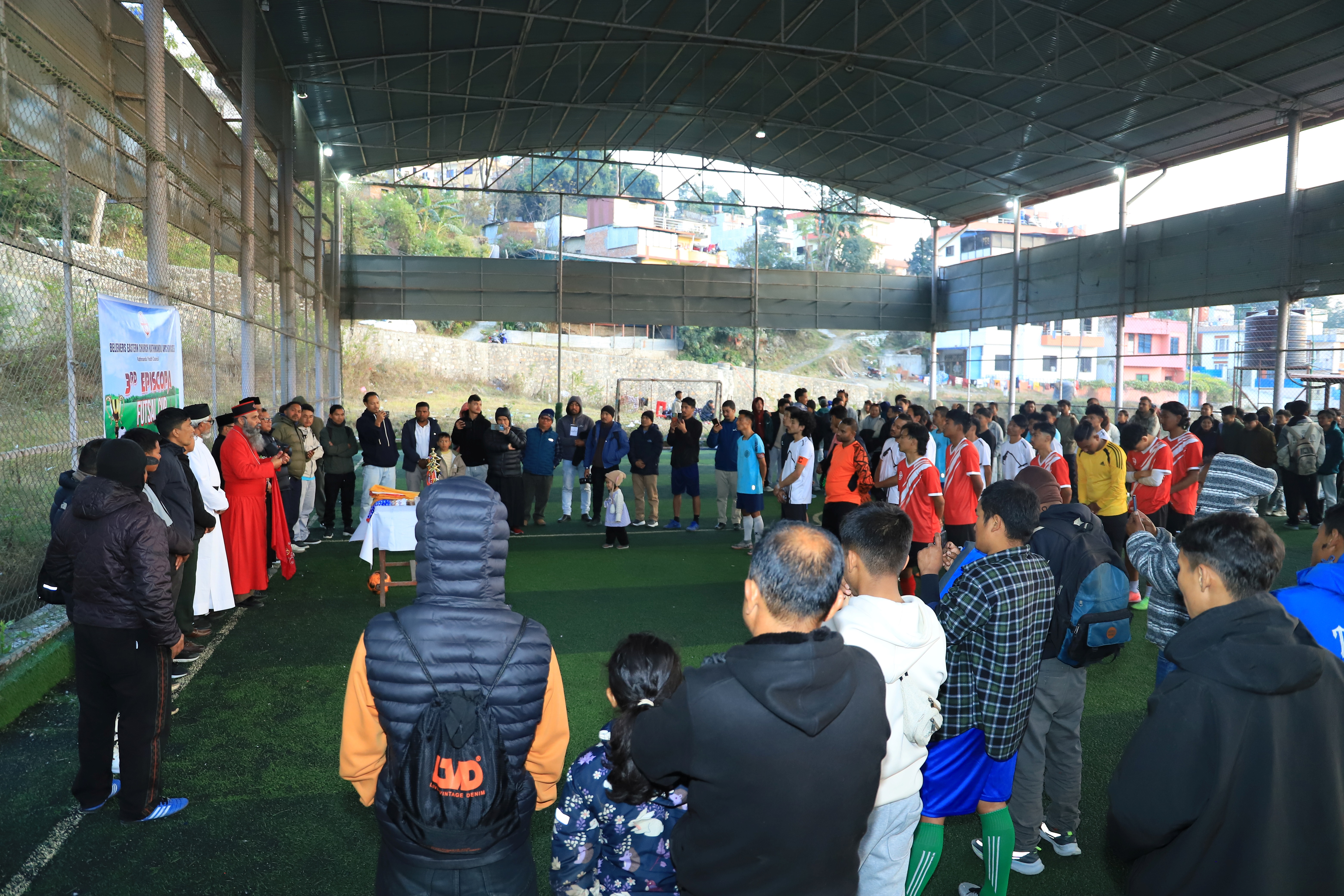 Believers Youth Hosted the Third Episcopa Futsal Match