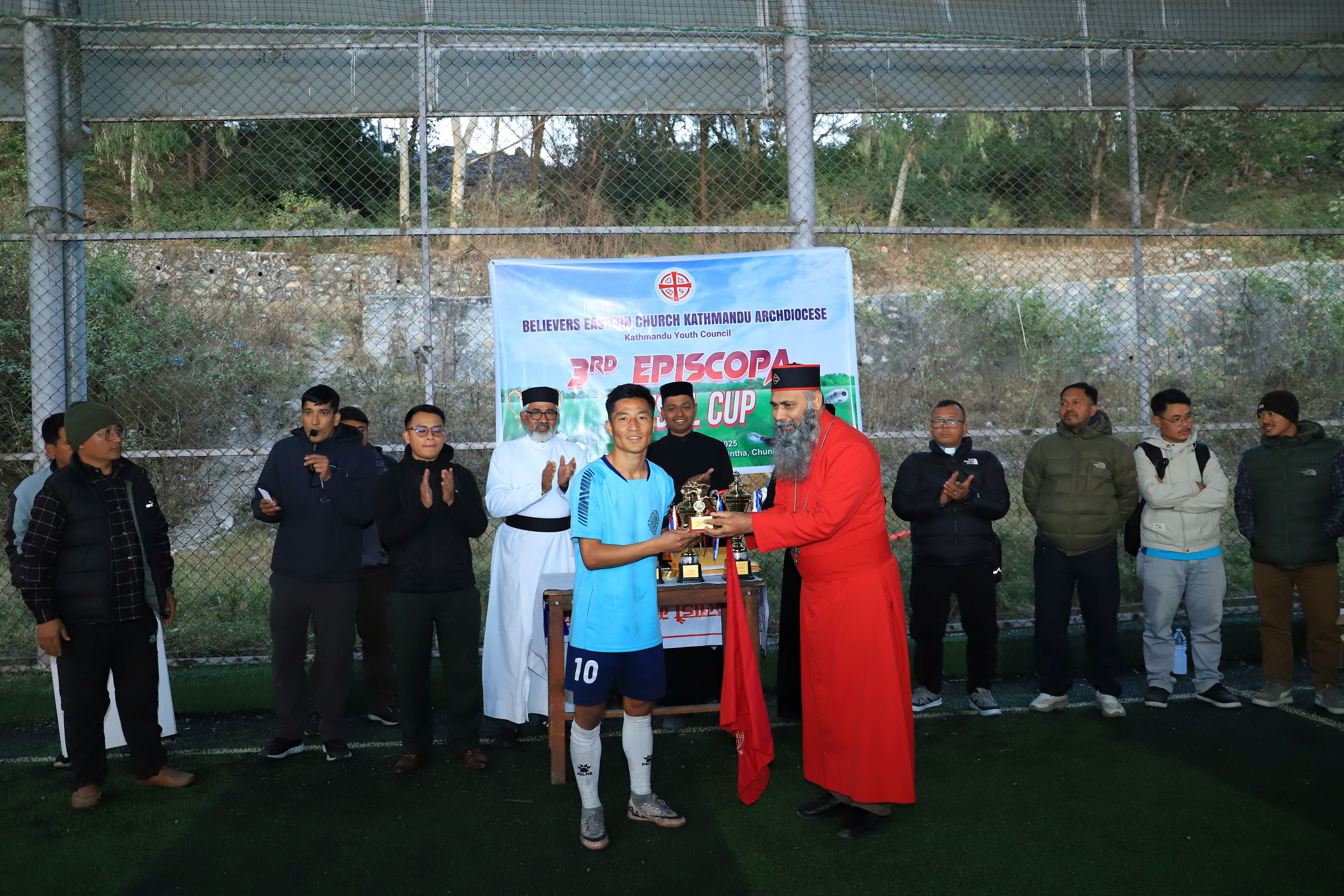 Believers Youth Hosted the Third Episcopa Futsal Match