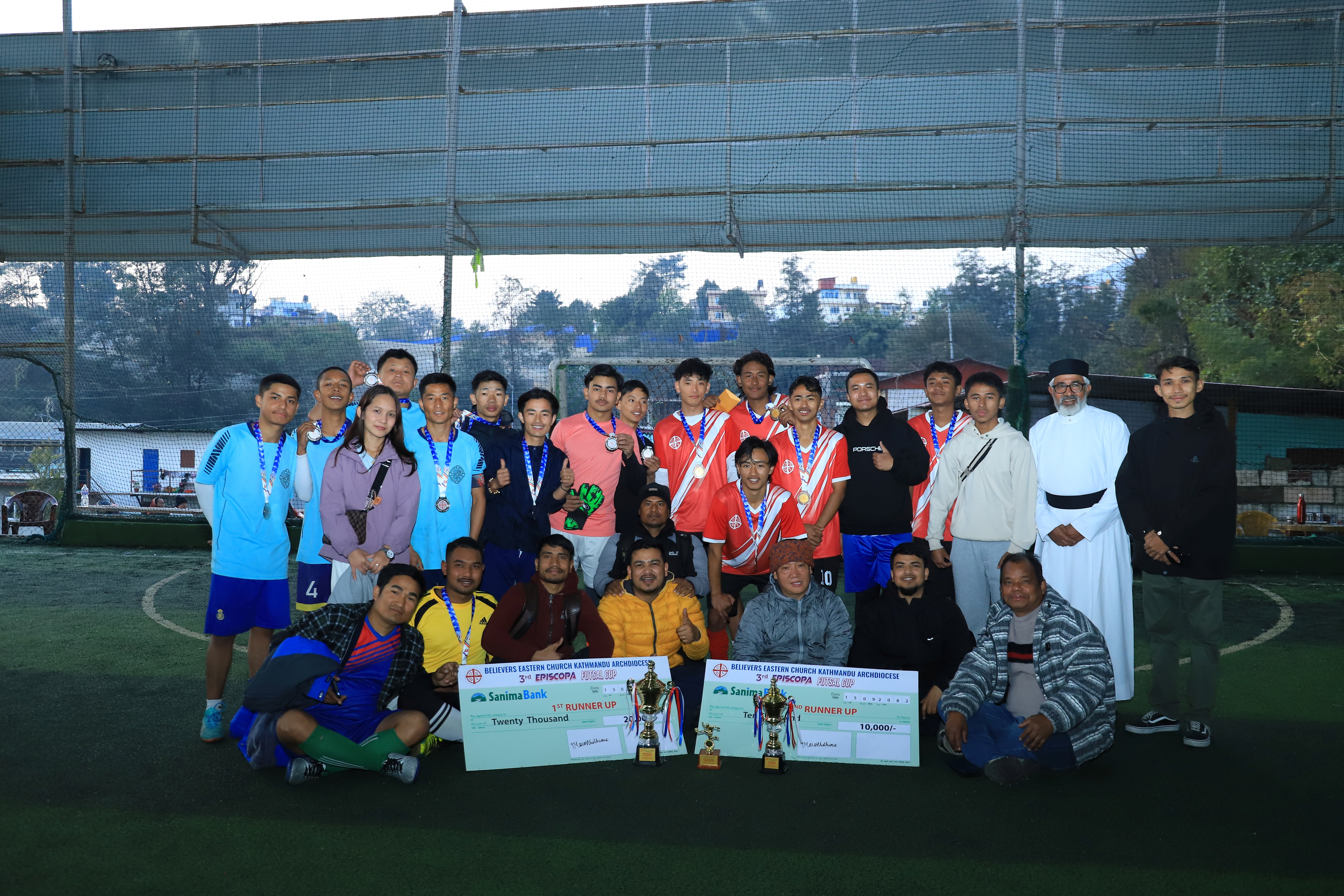 Believers Youth Hosted the Third Episcopa Futsal Match
