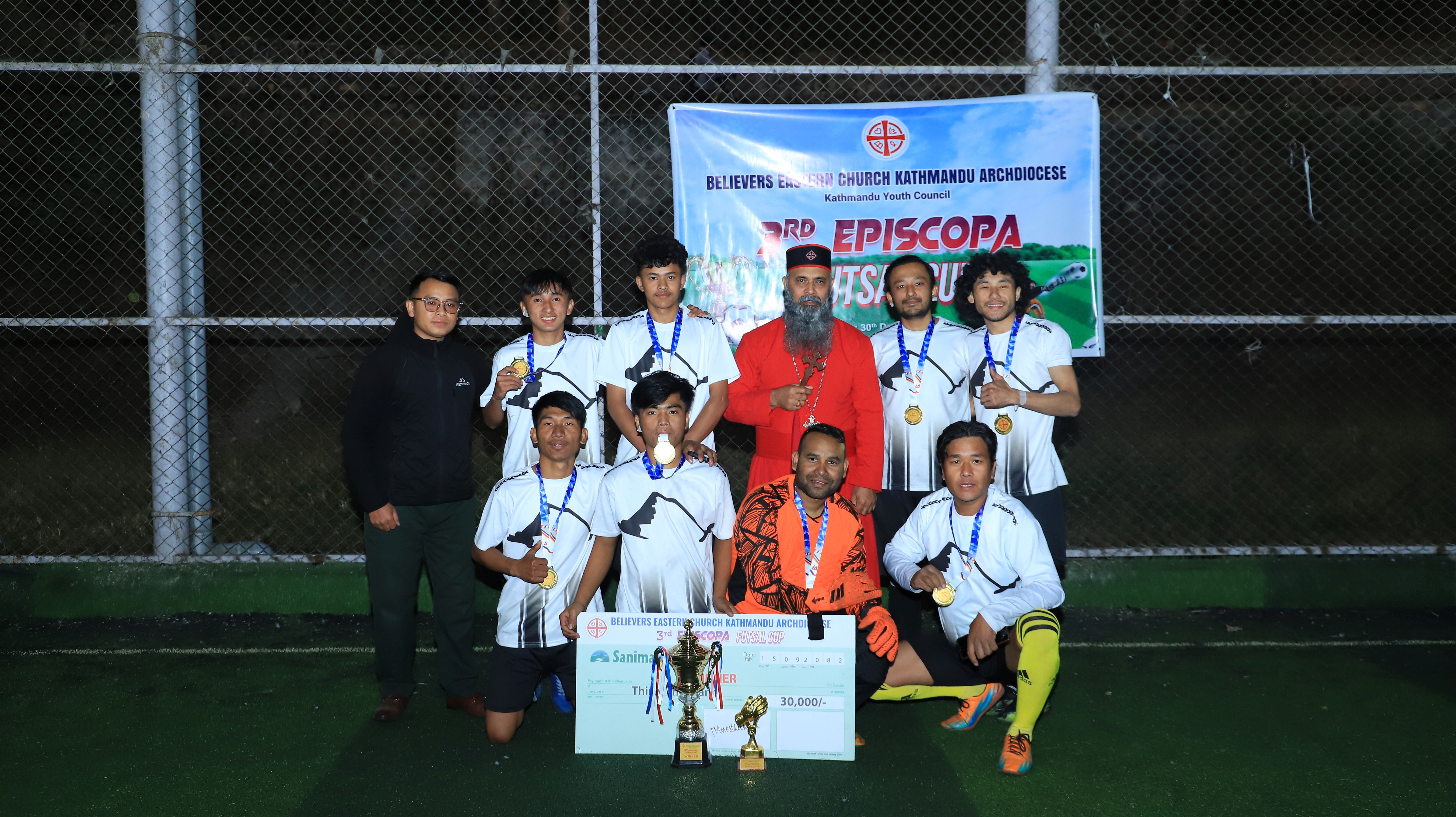 Believers Youth Hosted the Third Episcopa Futsal Match